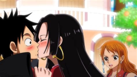 luffy e hancock|who will be luffy's wife.